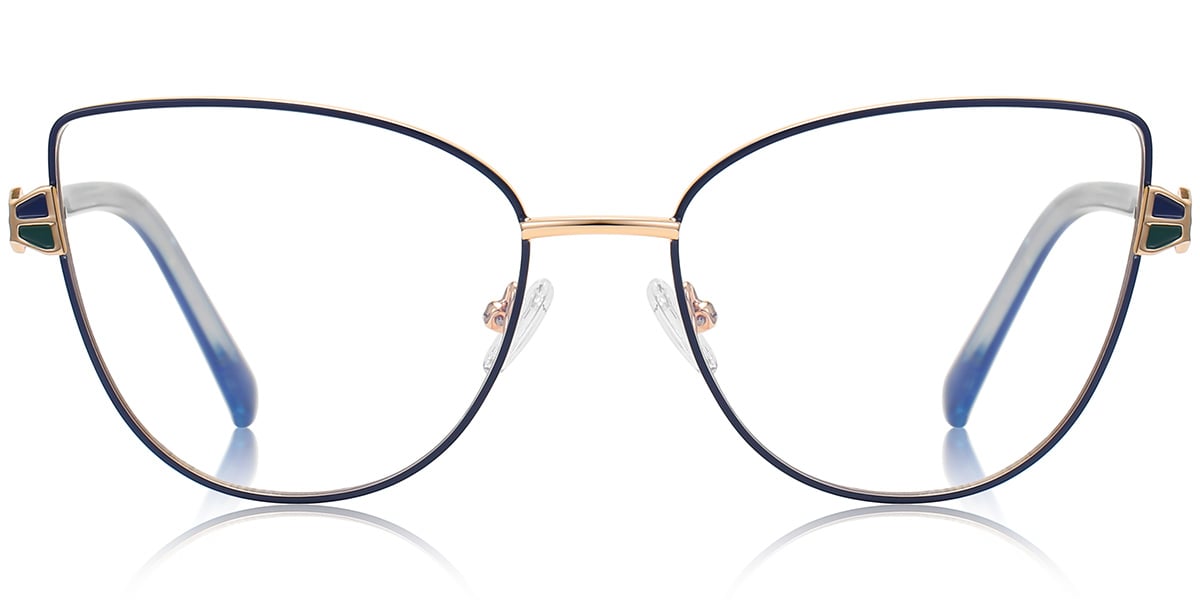 Cat Eye Blue Light Blocking Glasses grey