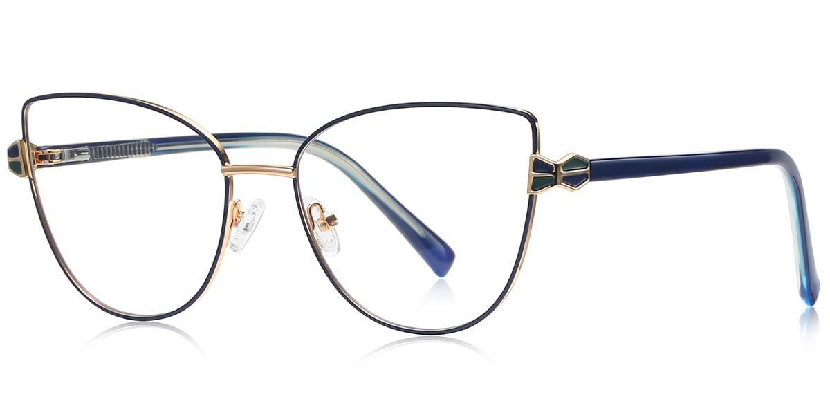 Cat Eye Blue Light Blocking Glasses grey