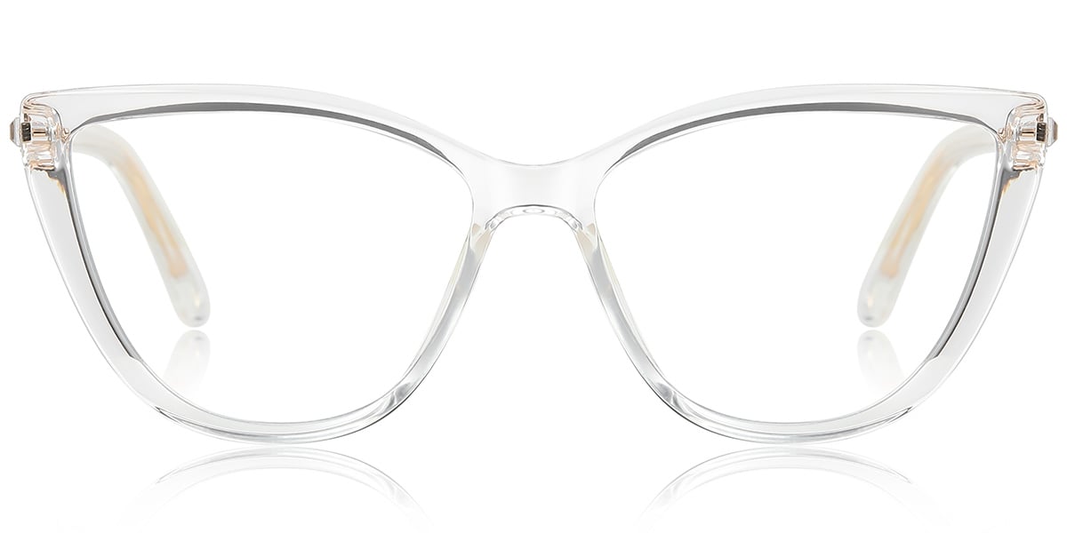 Square Blue Light Blocking Glasses translucent