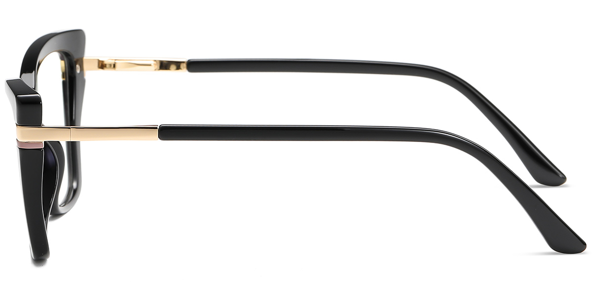 Cat Eye Blue Light Blocking Glasses black