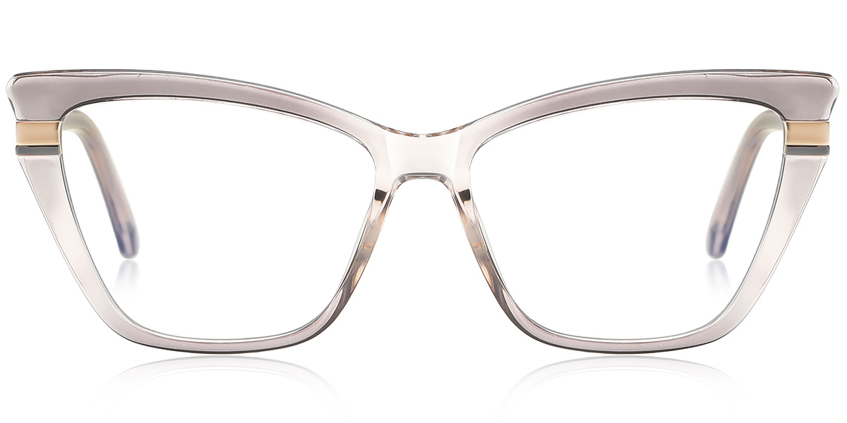 Cat Eye Blue Light Blocking Glasses gradient_grey