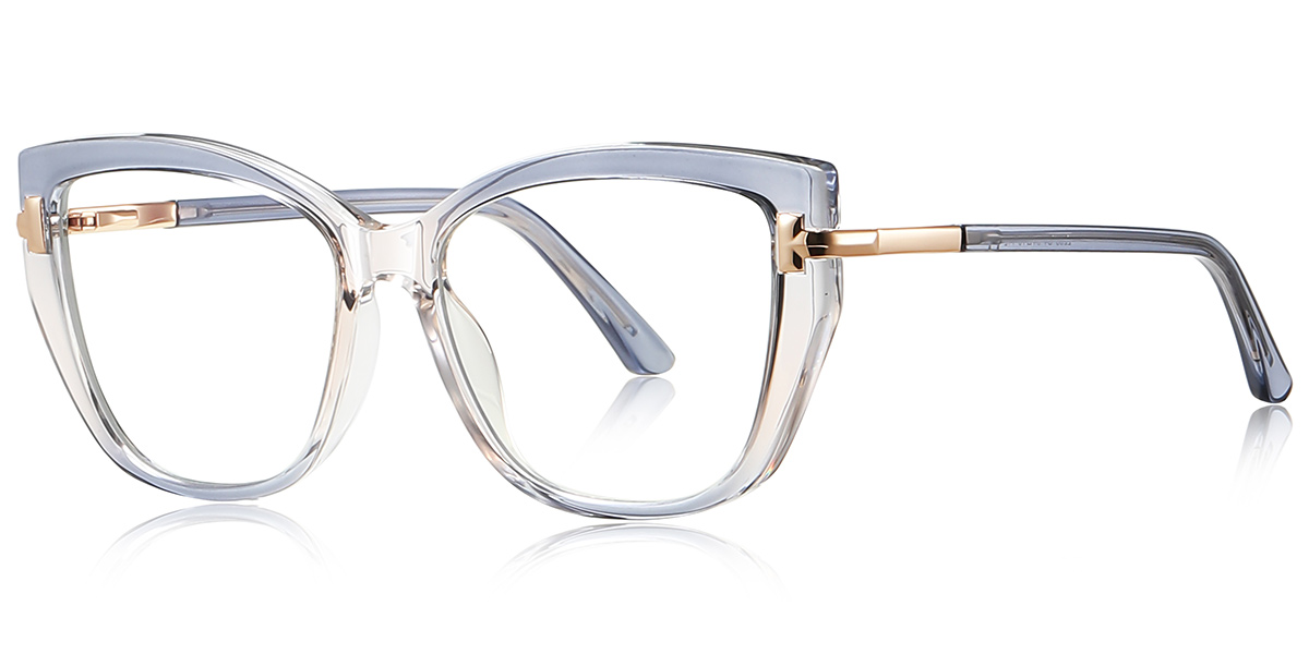 Square Blue Light Blocking Glasses gradient_blue