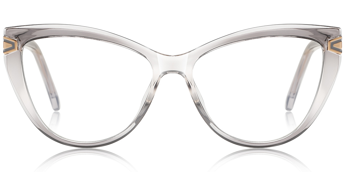 Cat Eye Blue Light Blocking Glasses gradient_grey