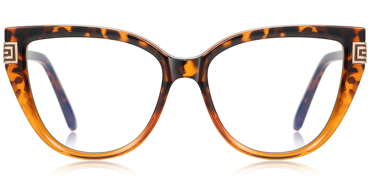 Cat Eye Blue Light Blocking Glasses tortoiseshell