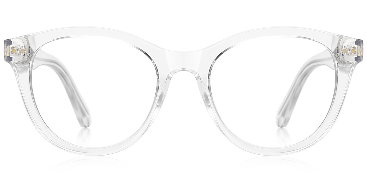 Square Blue Light Blocking Glasses translucent