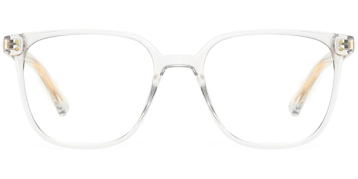 Square Blue Light Blocking Glasses translucent