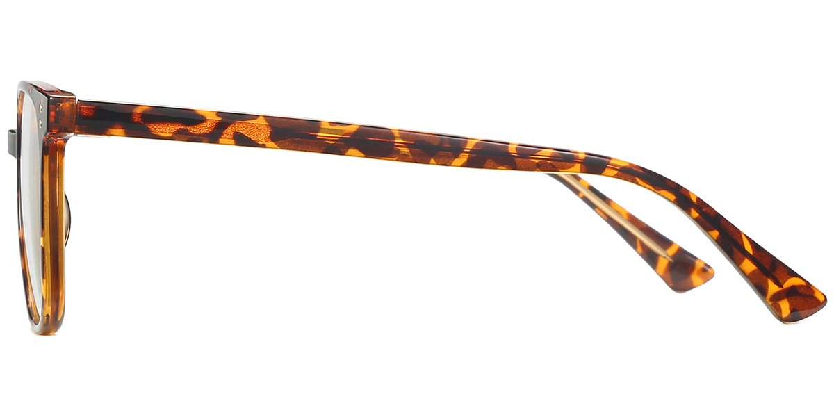 Square Blue Light Blocking Glasses tortoiseshell