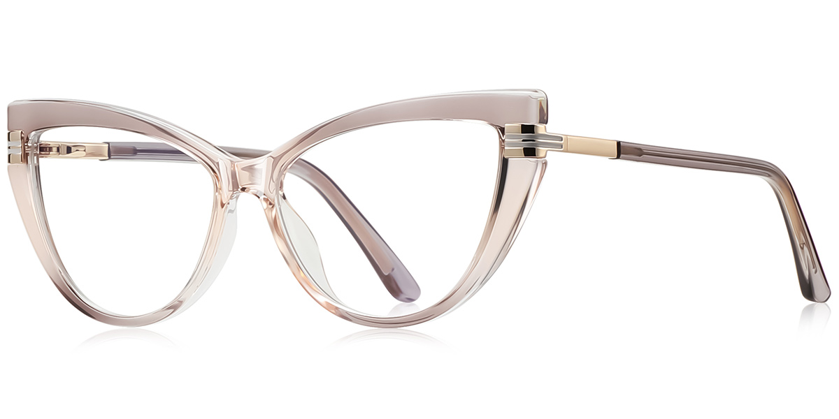 Cat Eye Blue Light Blocking Glasses gradient_grey