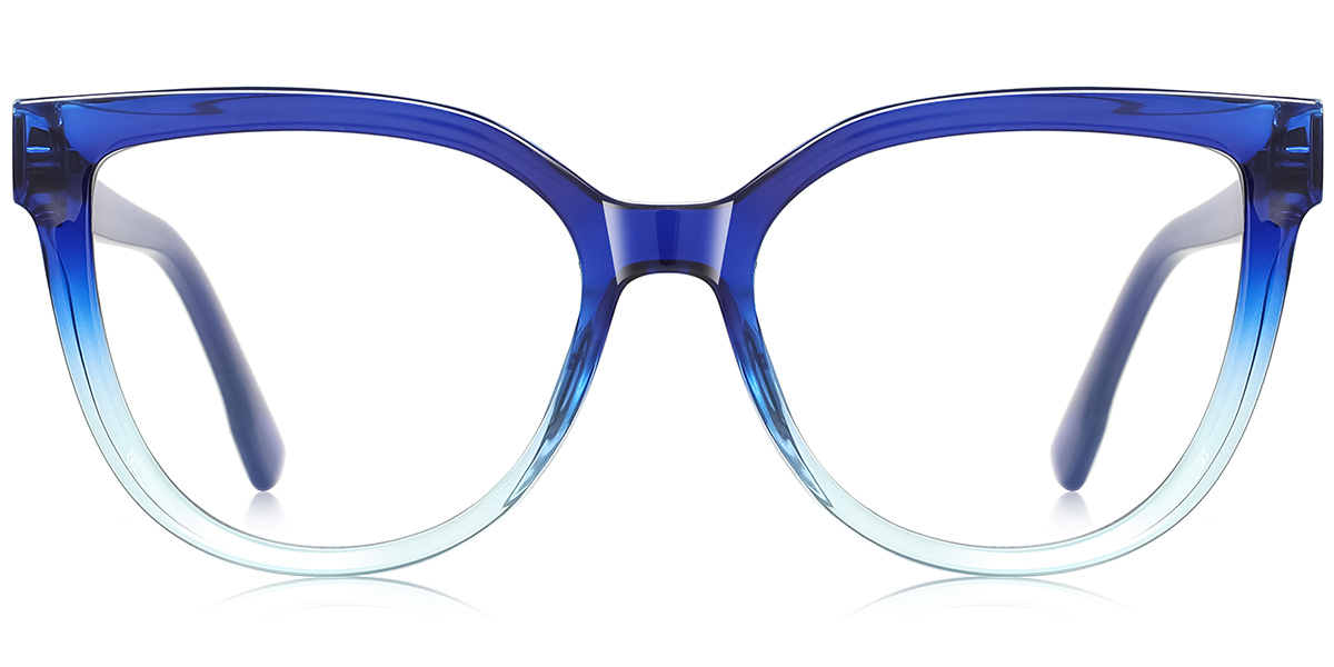 Square Blue Light Blocking Glasses gradient_blue