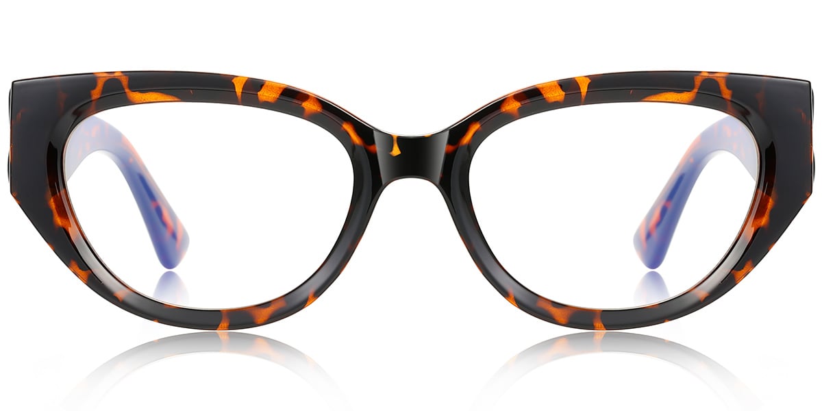 Oval Blue Light Blocking Glasses BF9589