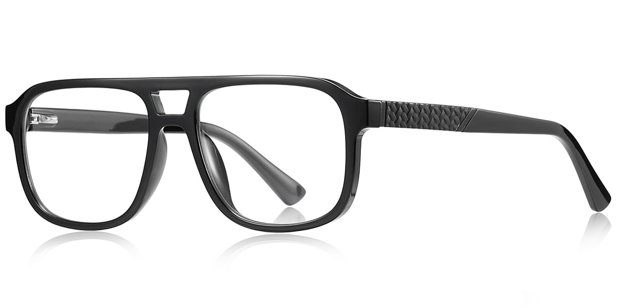 Aviator Blue Light Blocking Glasses black