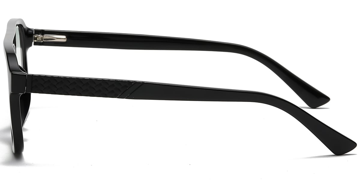 Aviator Blue Light Blocking Glasses black