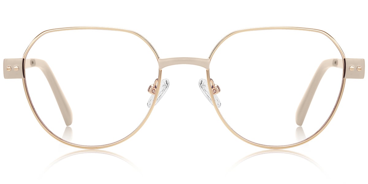 Geometric Blue Light Blocking Glasses BF9606
