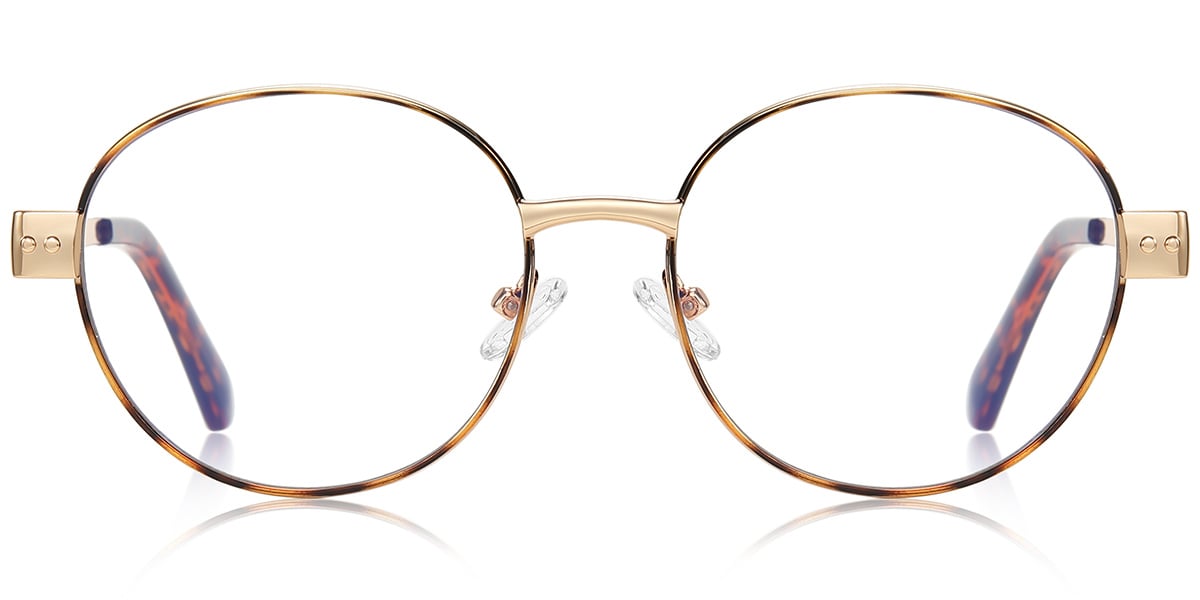 Round Blue Light Blocking Glasses BF9607