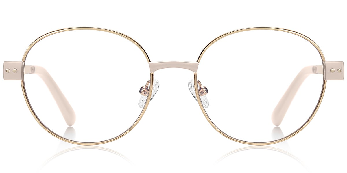 Round Blue Light Blocking Glasses BF9607