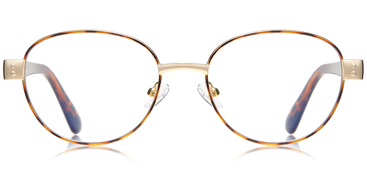 Round Blue Light Blocking Glasses BF9610