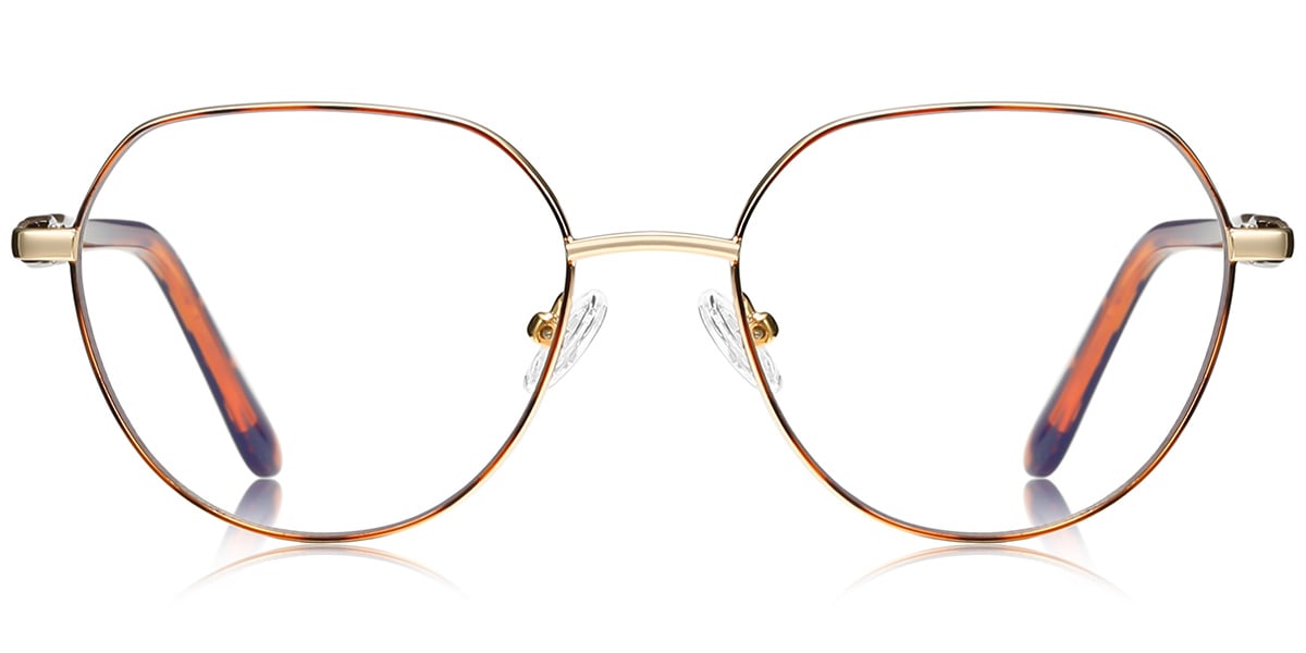 Geometric Blue Light Blocking Glasses BF9616