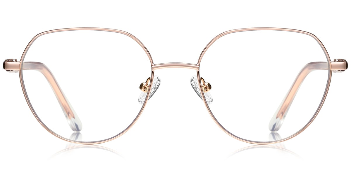 Geometric Blue Light Blocking Glasses BF9616