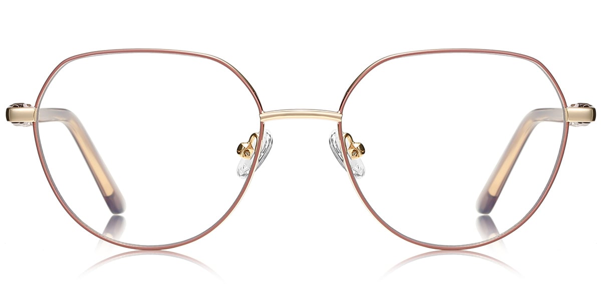 Geometric Blue Light Blocking Glasses BF9616