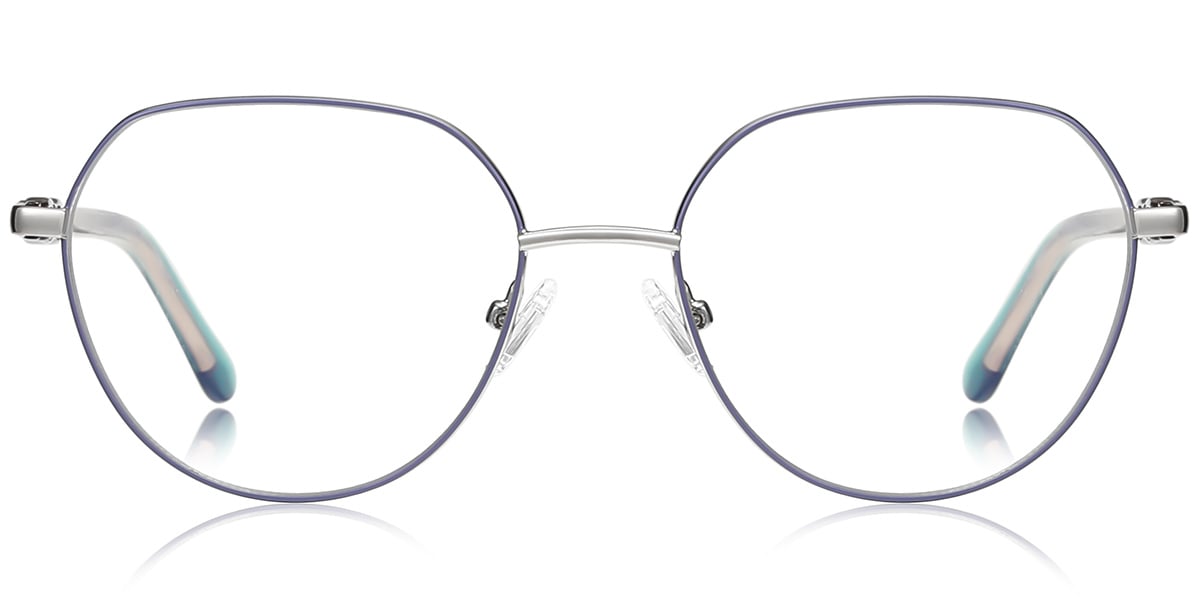 Geometric Blue Light Blocking Glasses BF9616