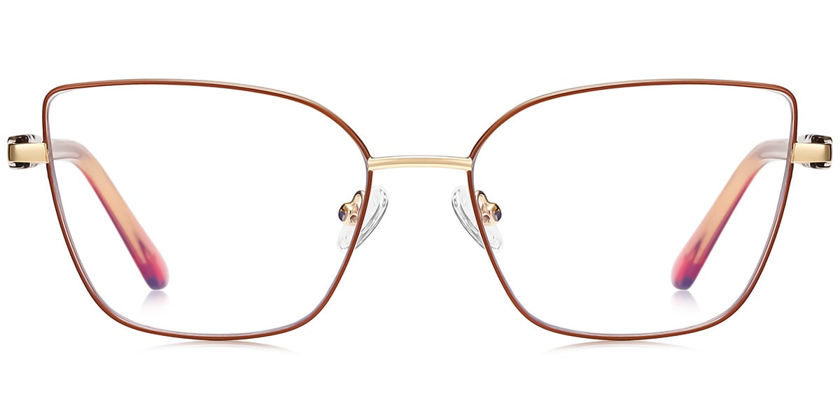 Rectangle Blue Light Blocking Glasses BF9618