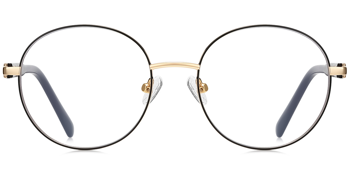 Round Blue Light Blocking Glasses BF9622