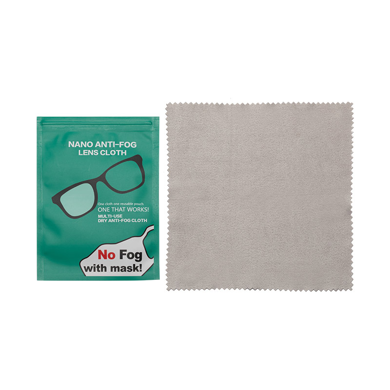 Dry Anti-fog Cleaning Cloth green