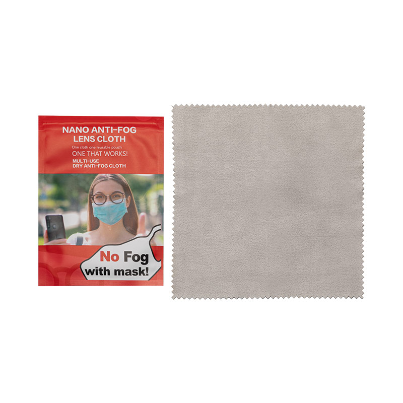 Dry Anti-fog Cleaning Cloth red