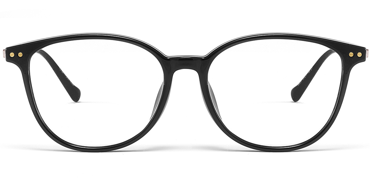 Acetate & Titanium Square Frame F10053