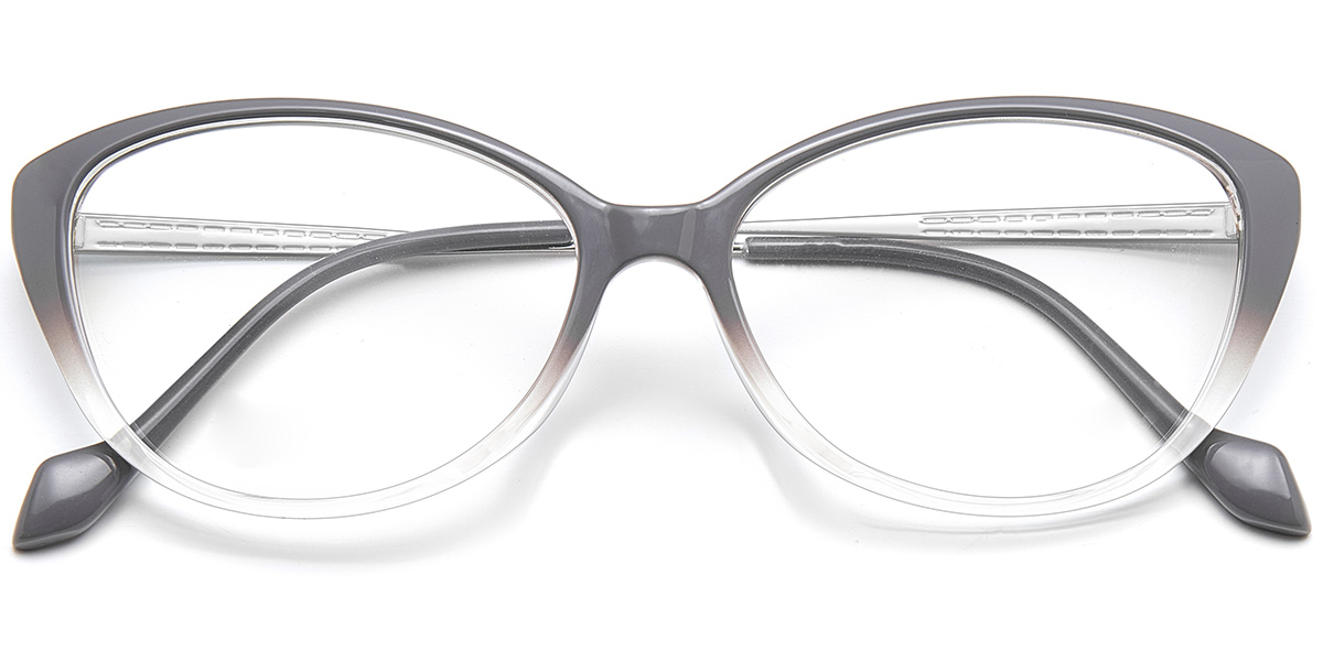 Acetate & Titanium Cat Eye Frame F10057
