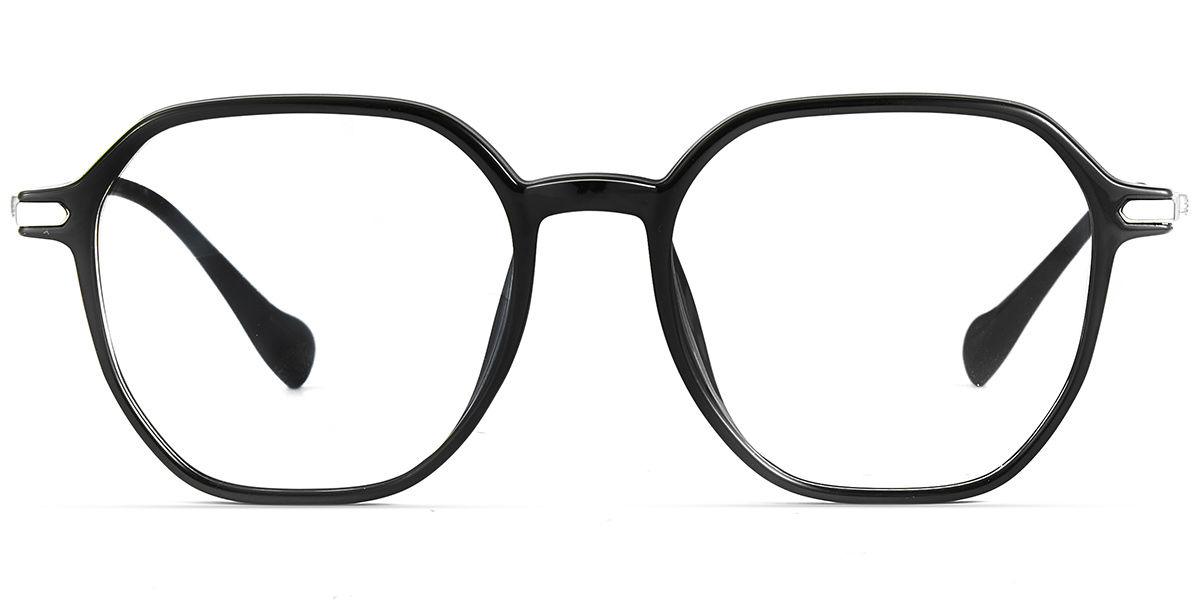 Acetate & Titanium Square Frame F10088