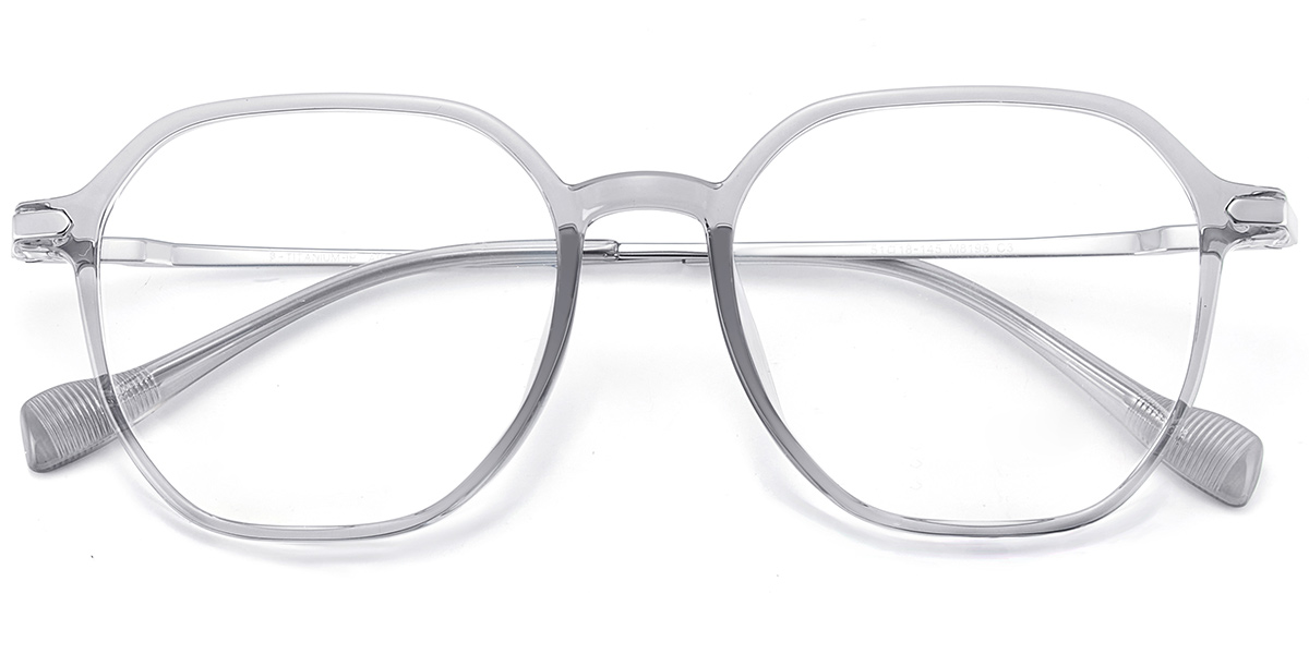 Acetate & Titanium Square Frame F10088