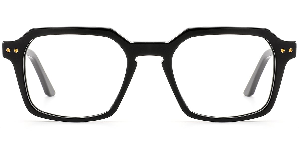 Acetate Square Frame black