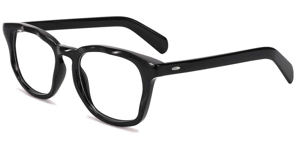 Acetate Square Frame black