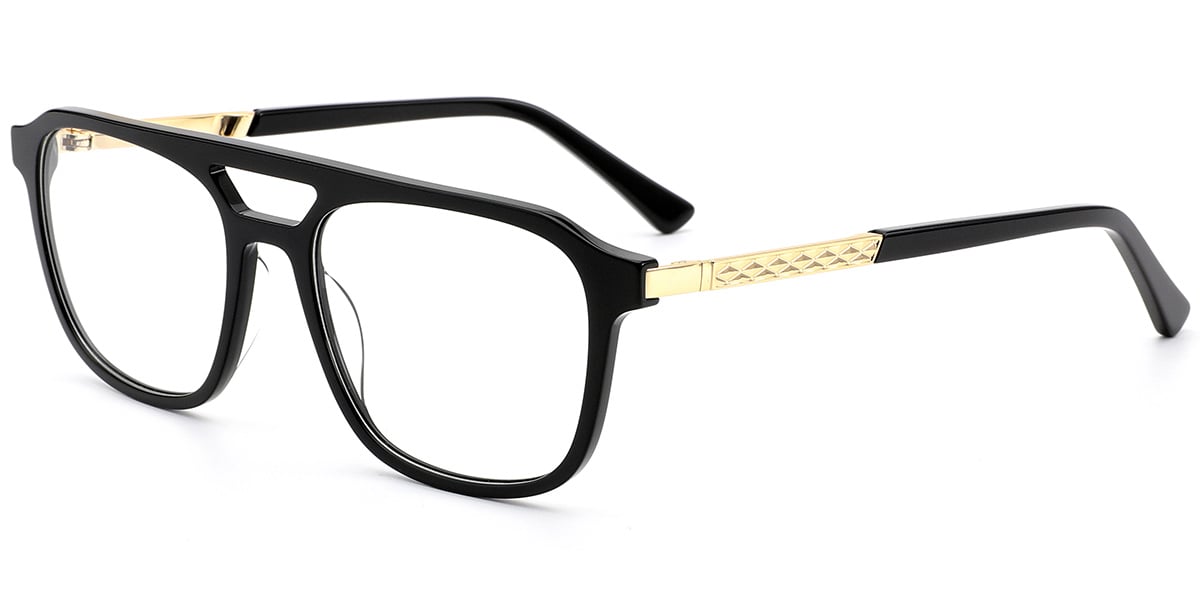 Acetate Aviator Frame black