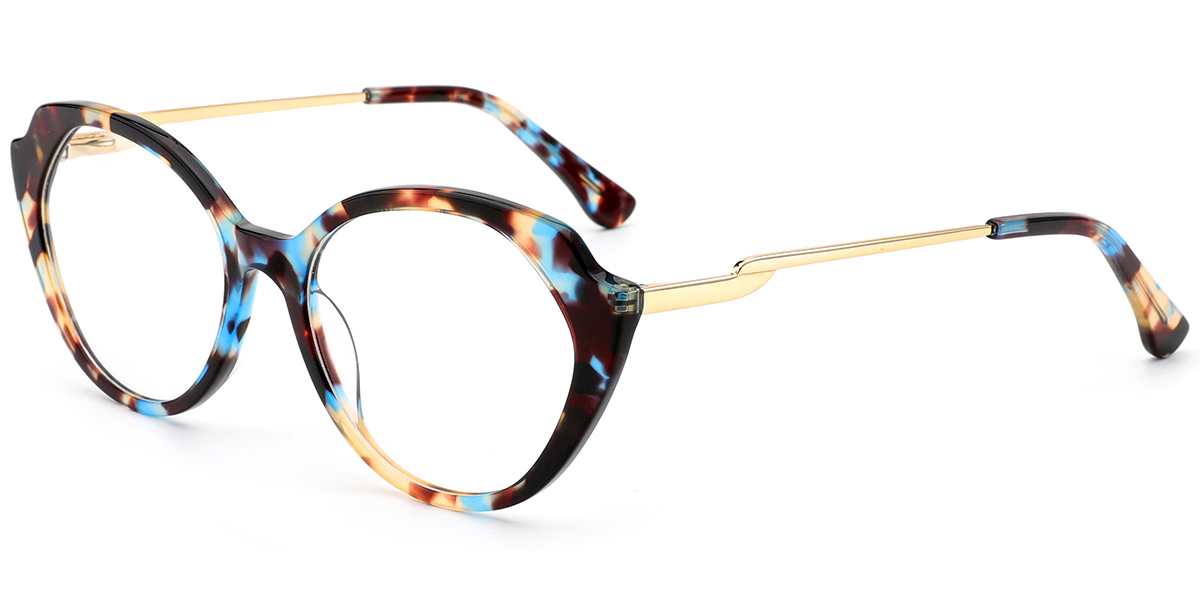 Acetate Geometric Frame F10454