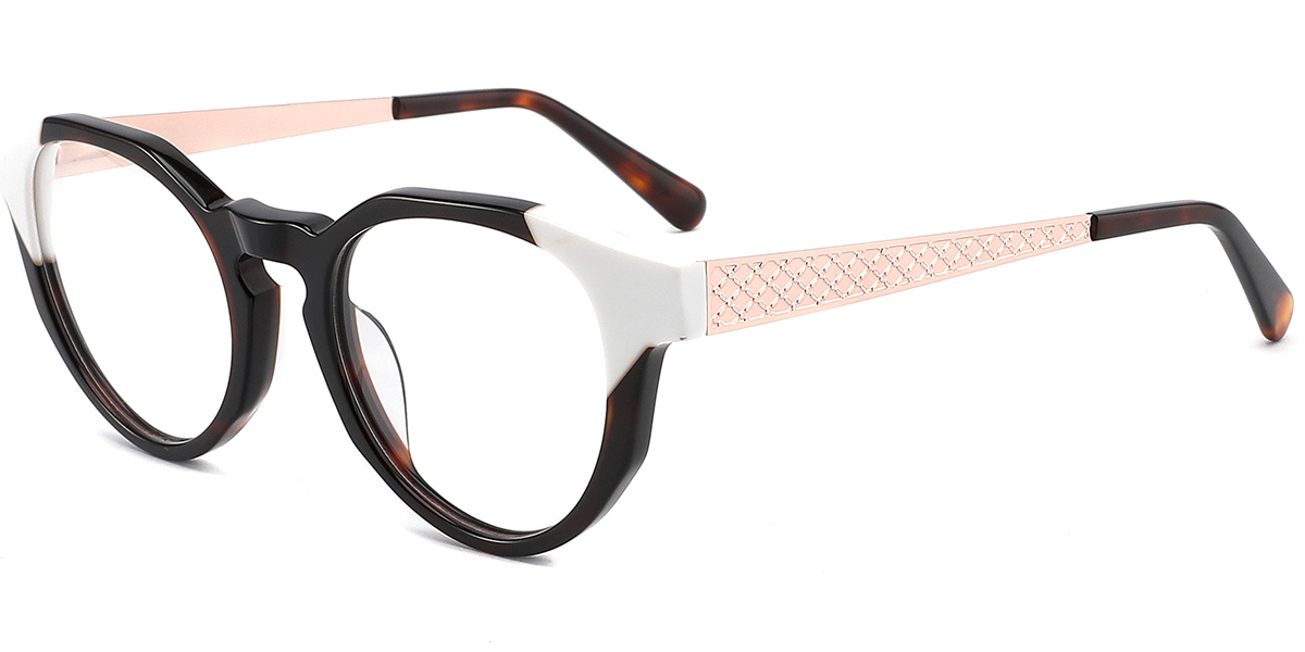 Acetate Round Frame F10461