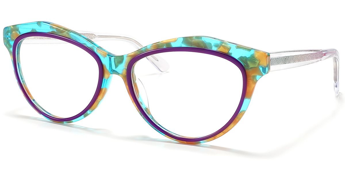 Acetate Geometric Frame F10469
