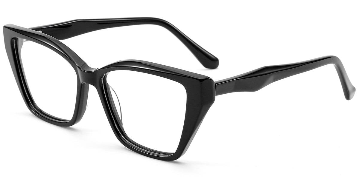 Acetate Square Frame black