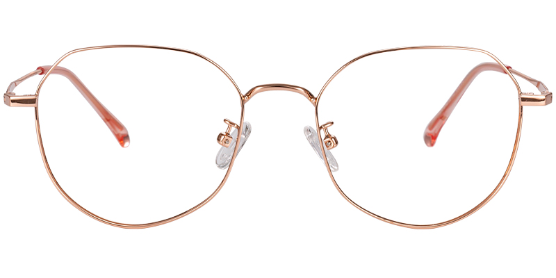 Geometric Frame rose_gold