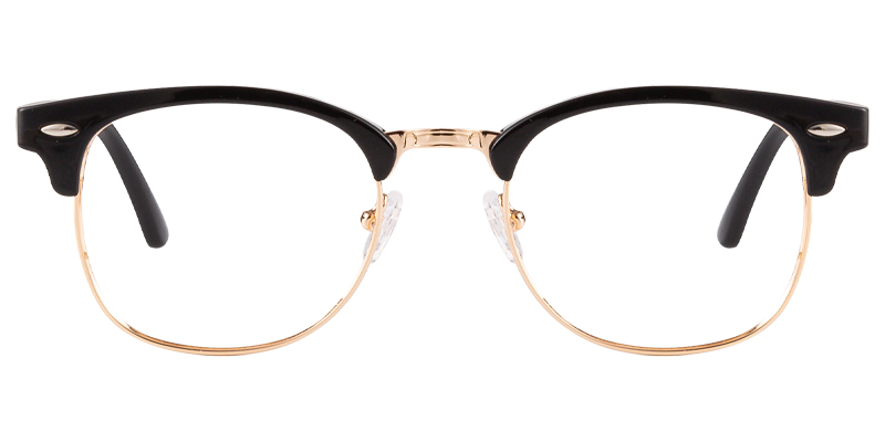 Browline Frame black-gold