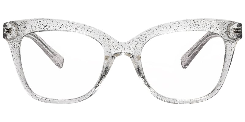 Square Eyeglasses translucent