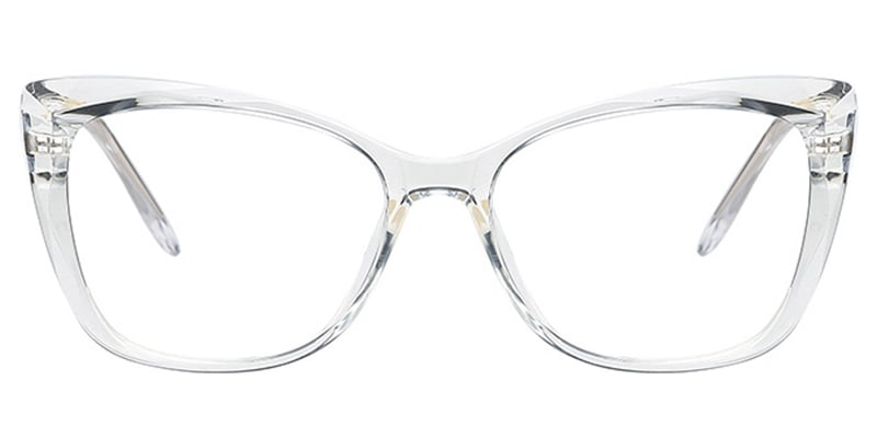 Cat Eye Eyeglasses translucent