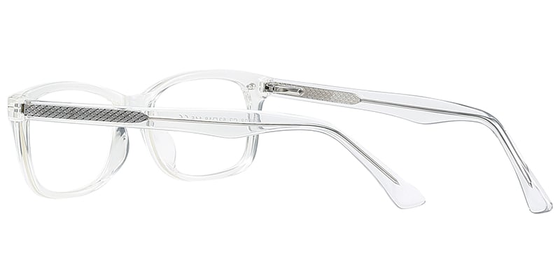 Rectangle Eyeglasses translucent