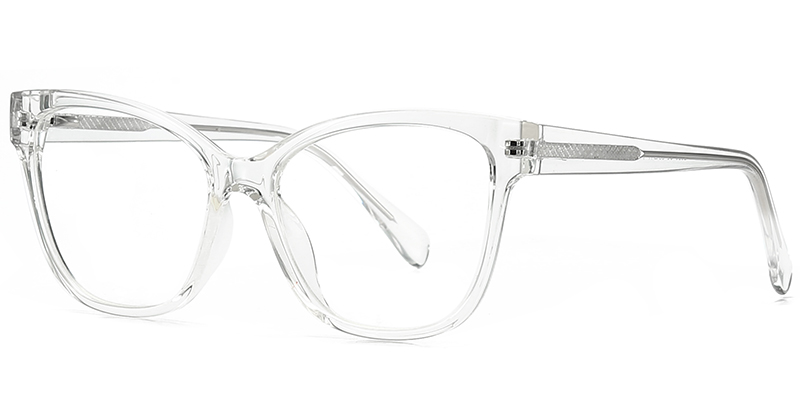 Square Eyeglasses translucent