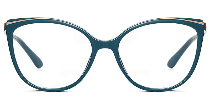 Cat Eye Frame green