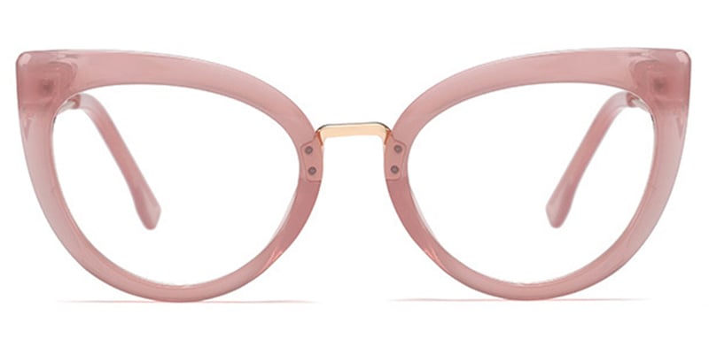 Cat Eye Eyeglasses pink