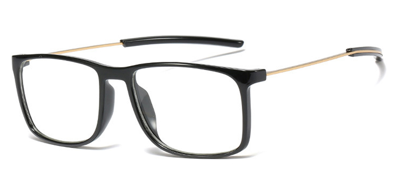 Square Eyeglasses bright_black