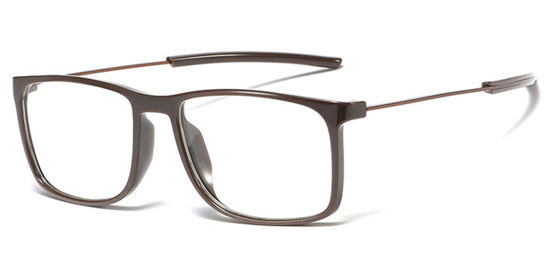 Square Eyeglasses brown