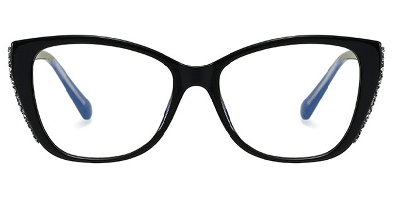 Cat Eye Eyeglasses black